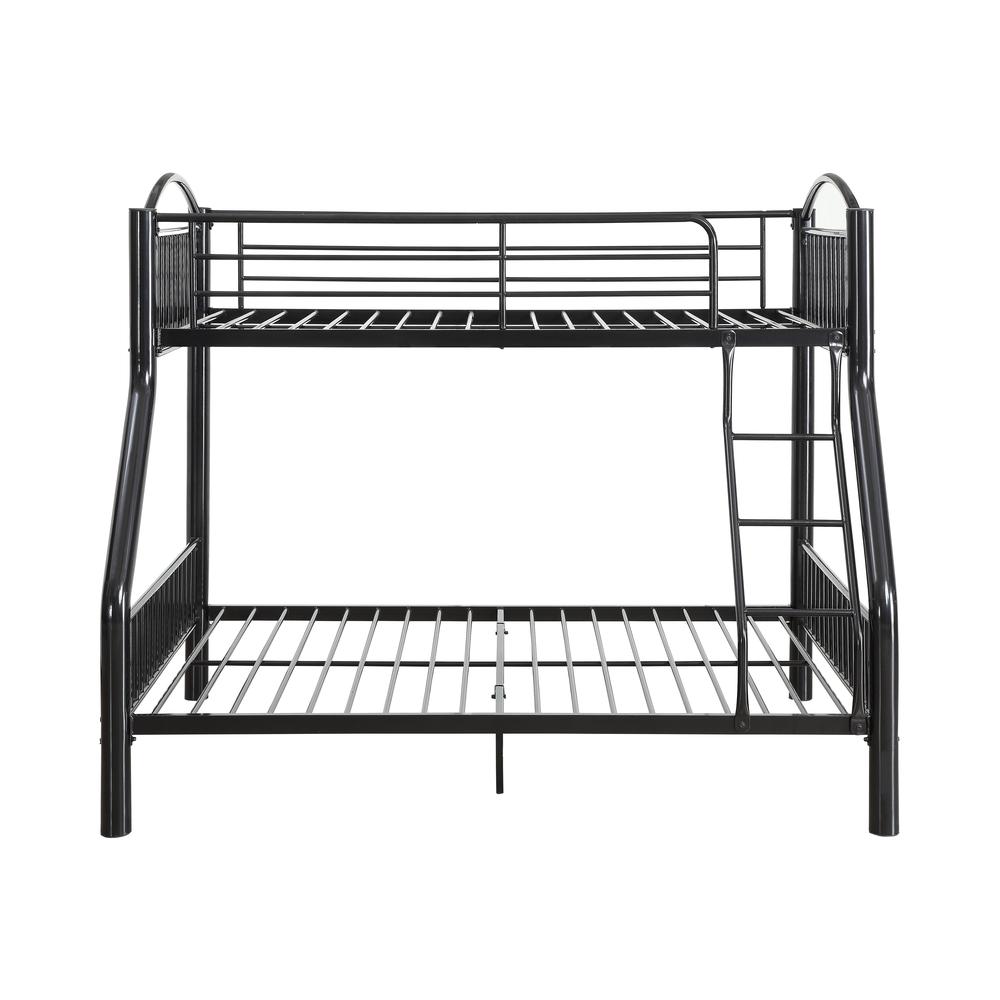 Cayelynn Twin/Full Bunk Bed, Black. Picture 2