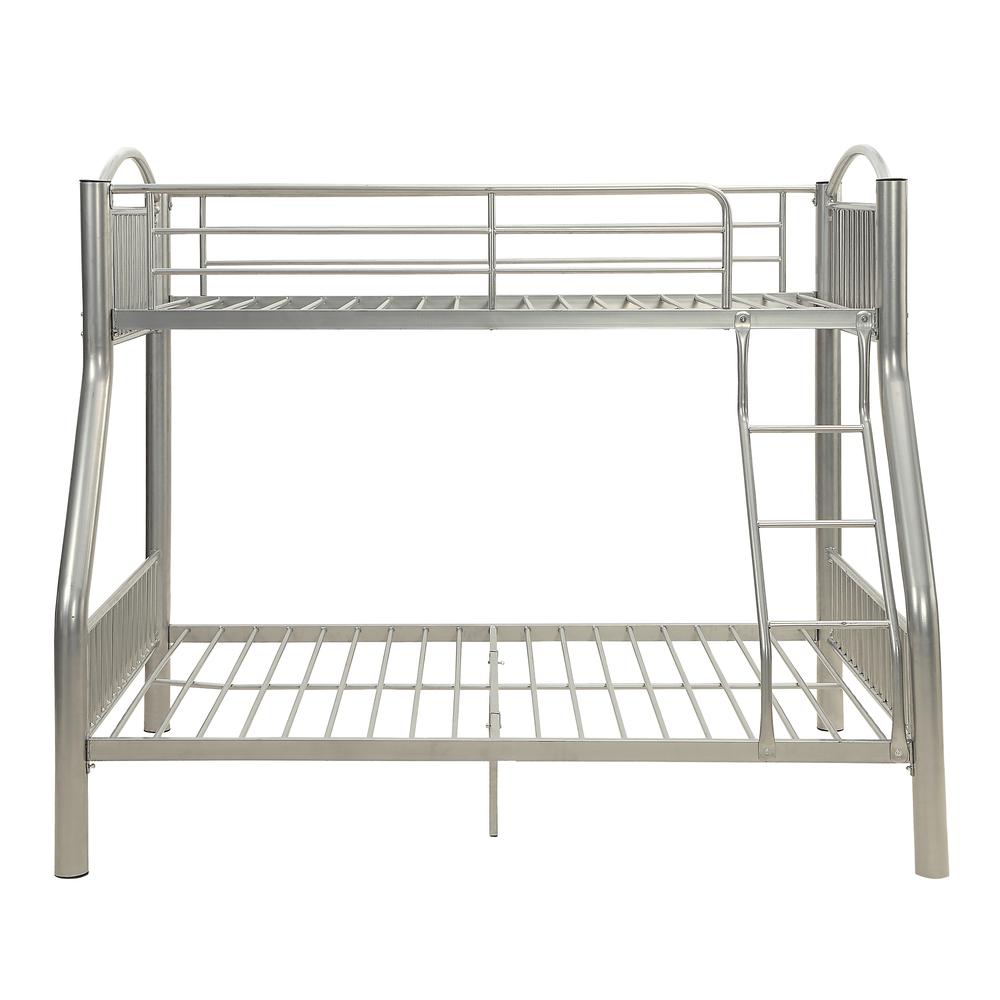 Cayelynn Twin/Full Bunk Bed, Silver. Picture 2
