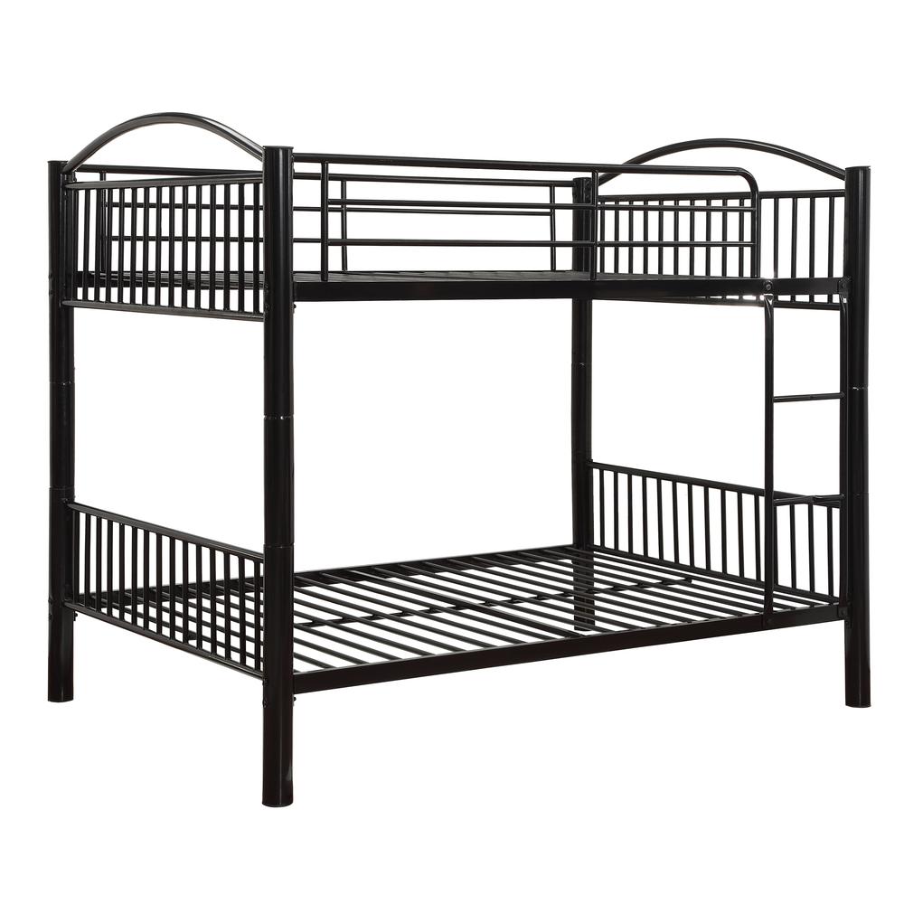 Cayelynn Full/Full Bunk Bed, Black. Picture 1