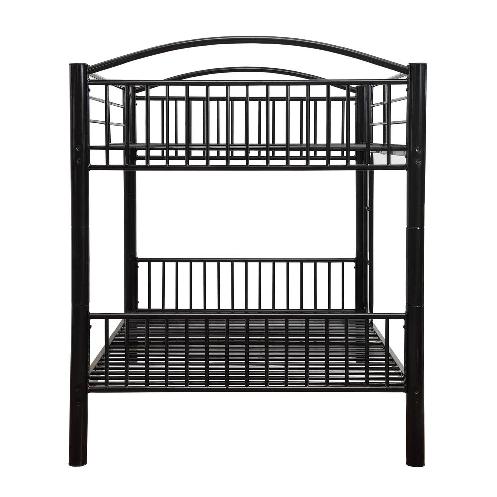 Cayelynn Full/Full Bunk Bed, Black. Picture 3