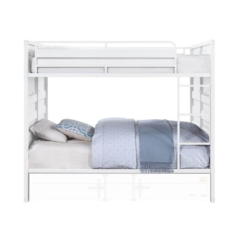 Bunk Bed (Full/Full), White. Picture 3
