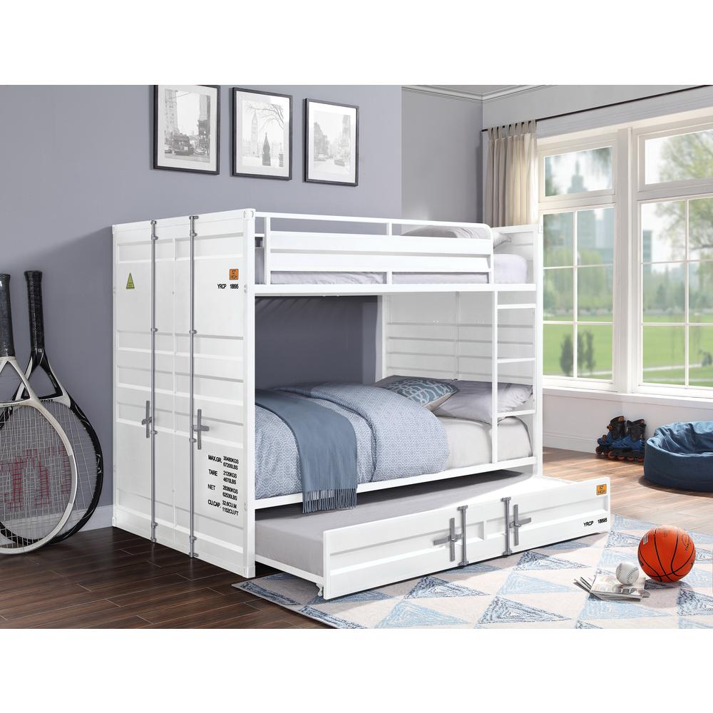 Bunk Bed (Full/Full), White. Picture 5