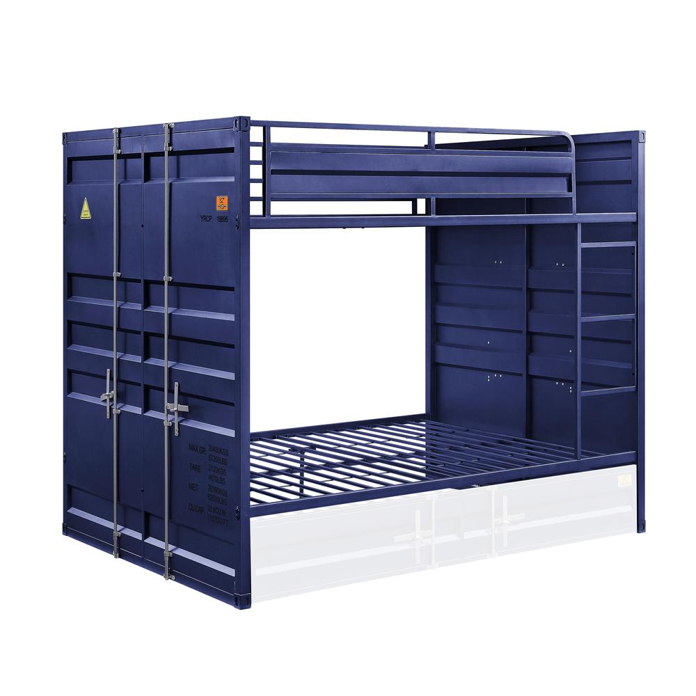 Bunk Bed (Full/Full), Blue. Picture 2
