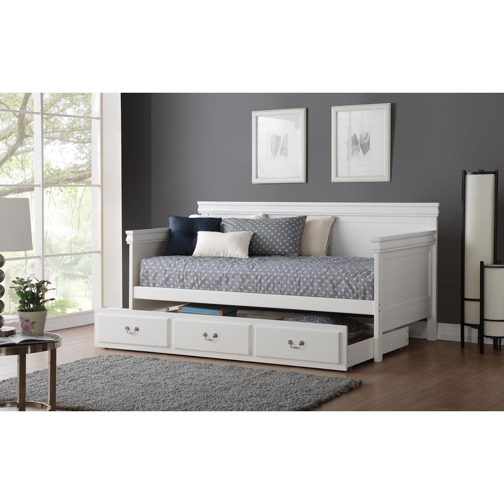 ACME Bailee Daybed, White (1Set/2Ctn). Picture 1