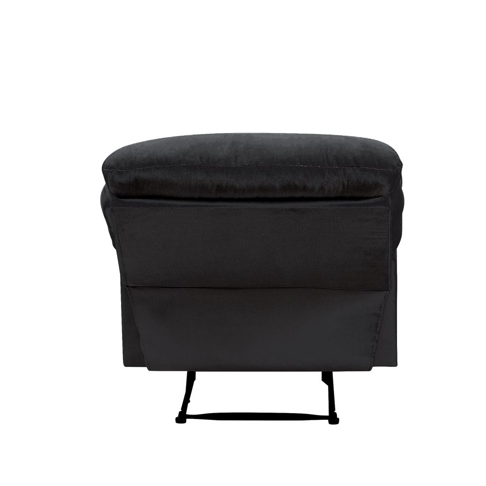 Arcadia Motion Recliner, Black Woven Fabric. Picture 5