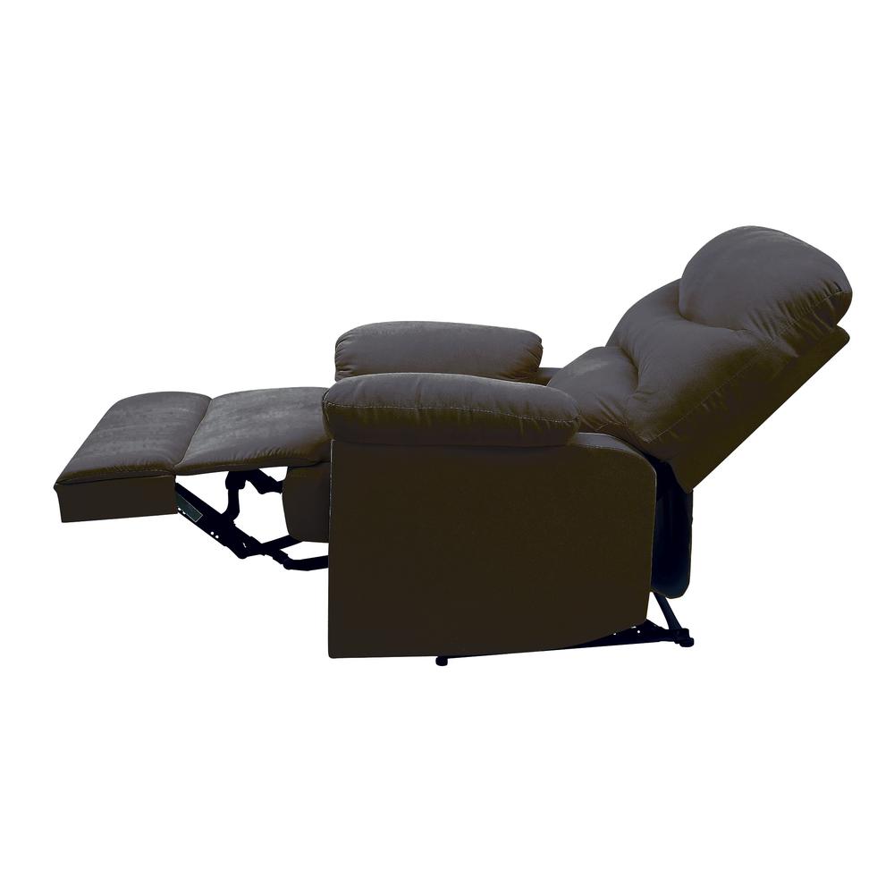 Arcadia Motion Recliner, Black Woven Fabric. Picture 8