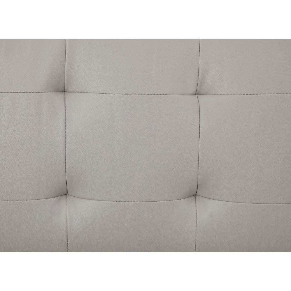 Essick II Sectional Sofa, Gray PU (1Set/2Ctn). Picture 1