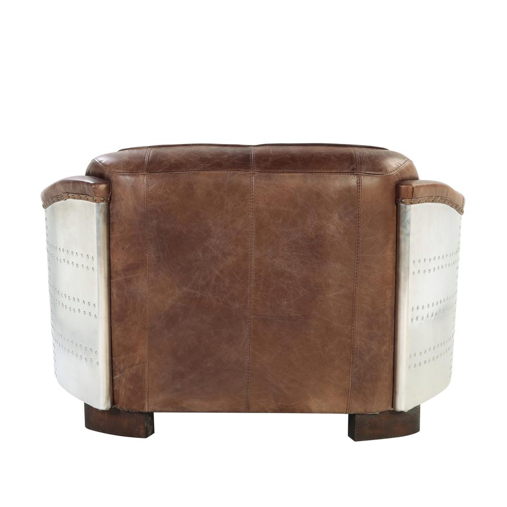 Brancaster Sofa, Retro Brown Top Grain Leather. Picture 14
