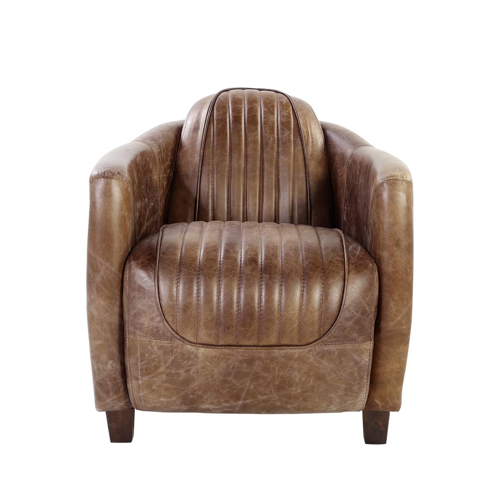 Brancaster Sofa, Retro Brown Top Grain Leather. Picture 21