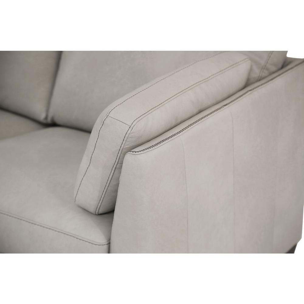 Sofa, Dusty White Leather 55015. Picture 3