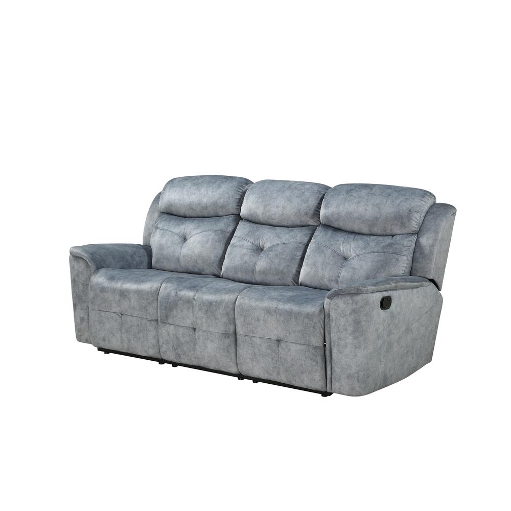 Sofa (Motion), Silver Gray Fabric 55030. Picture 2