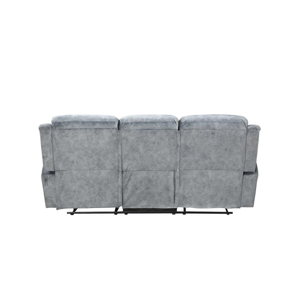 Sofa (Motion), Silver Gray Fabric 55030. Picture 4