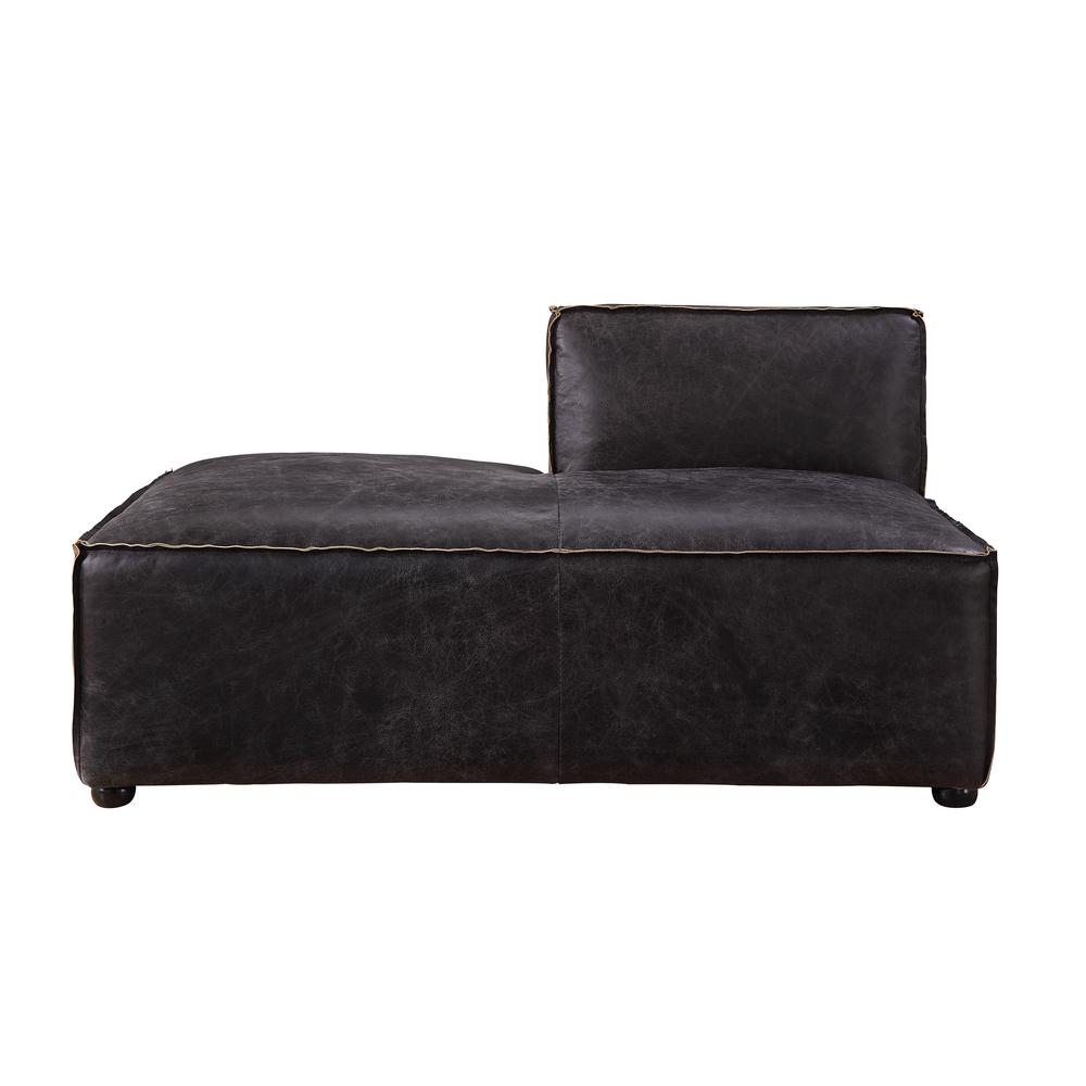 Birdie Modular - Chaise, Antique Slate Top Grain Leather (56588). Picture 8