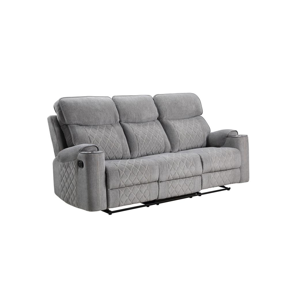 Motion Sofa, Gray Fabric 56900. Picture 2
