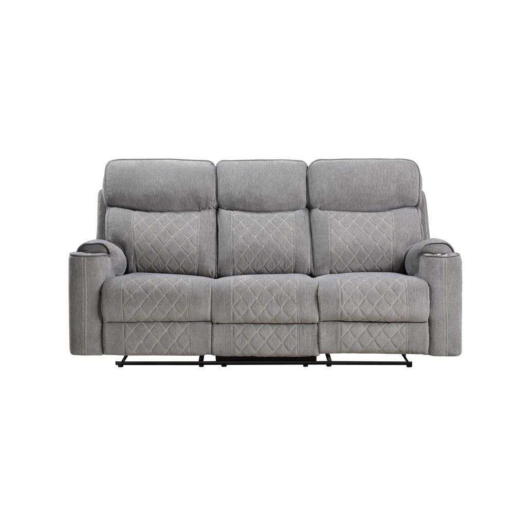 Motion Sofa, Gray Fabric 56900. Picture 5