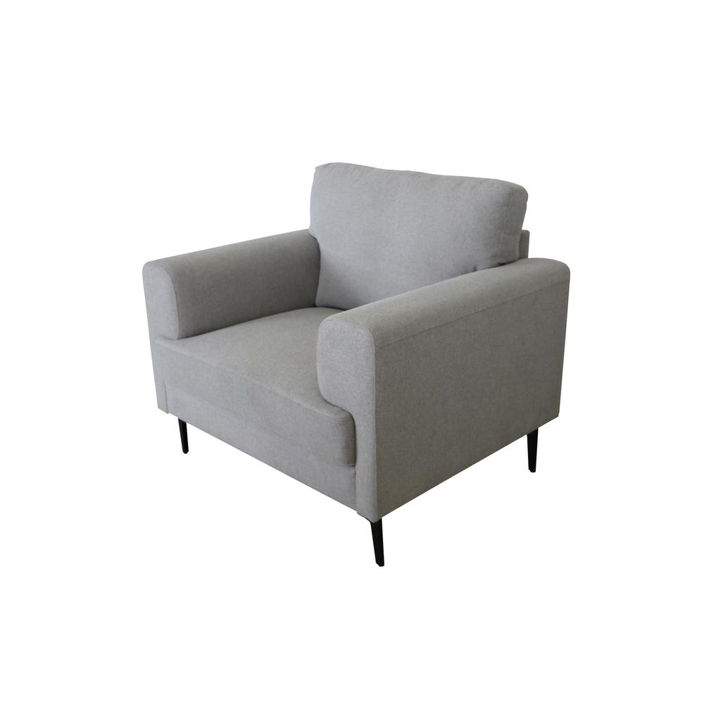 Kyrene Chair, Light Gray Linen (56927). Picture 3