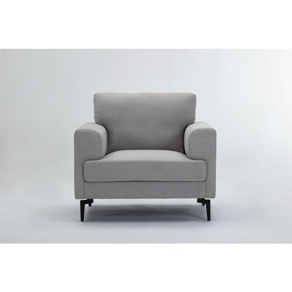 Kyrene Chair, Light Gray Linen (56927). Picture 5