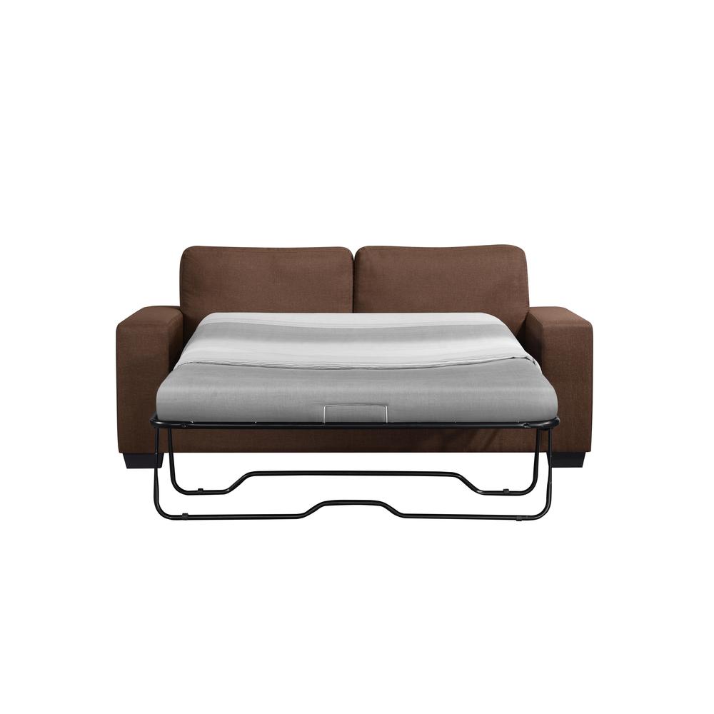 Zoilos Sleeper Sofa, Brown Fabric (57210). Picture 5