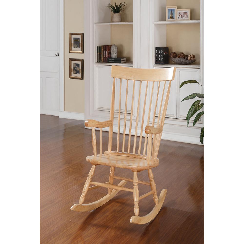 Arlo Rocking Chair, Black. Picture 3