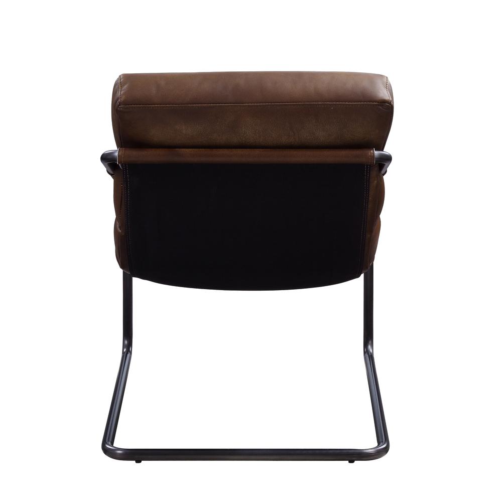 Dolgren Accent Chair, Sahara Top Grain Leather & Matt Iron Finish (59948). Picture 5