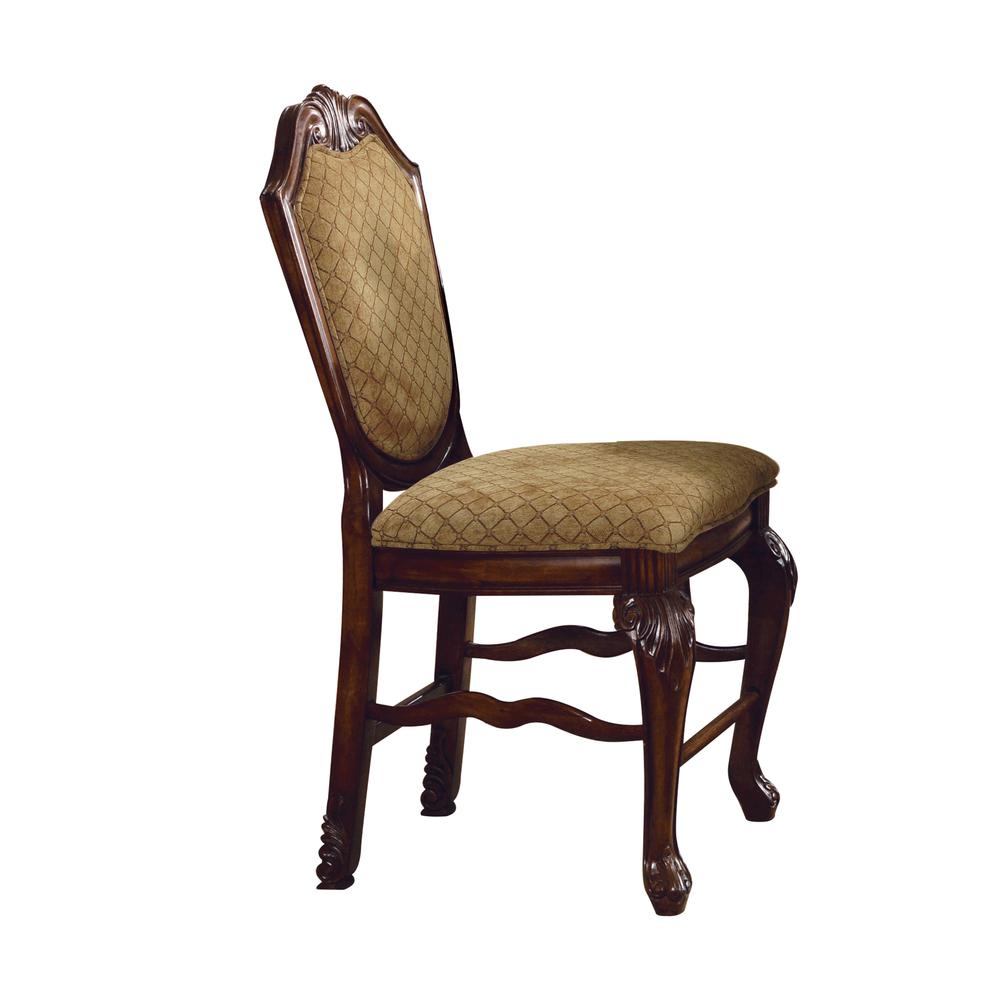 Chateau De Ville Counter Height Chair (Set-2), Espresso. Picture 1