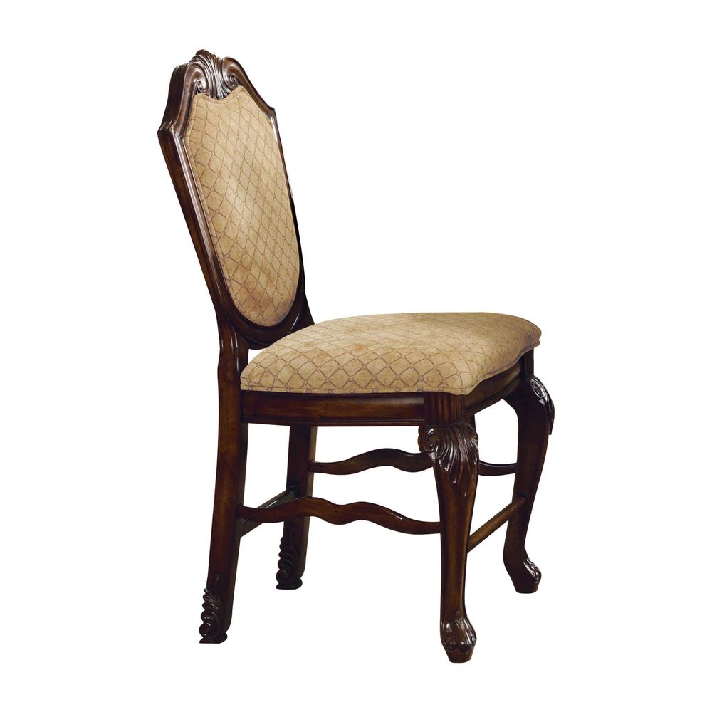Chateau De Ville Counter Height Chair (Set-2), Espresso. Picture 3