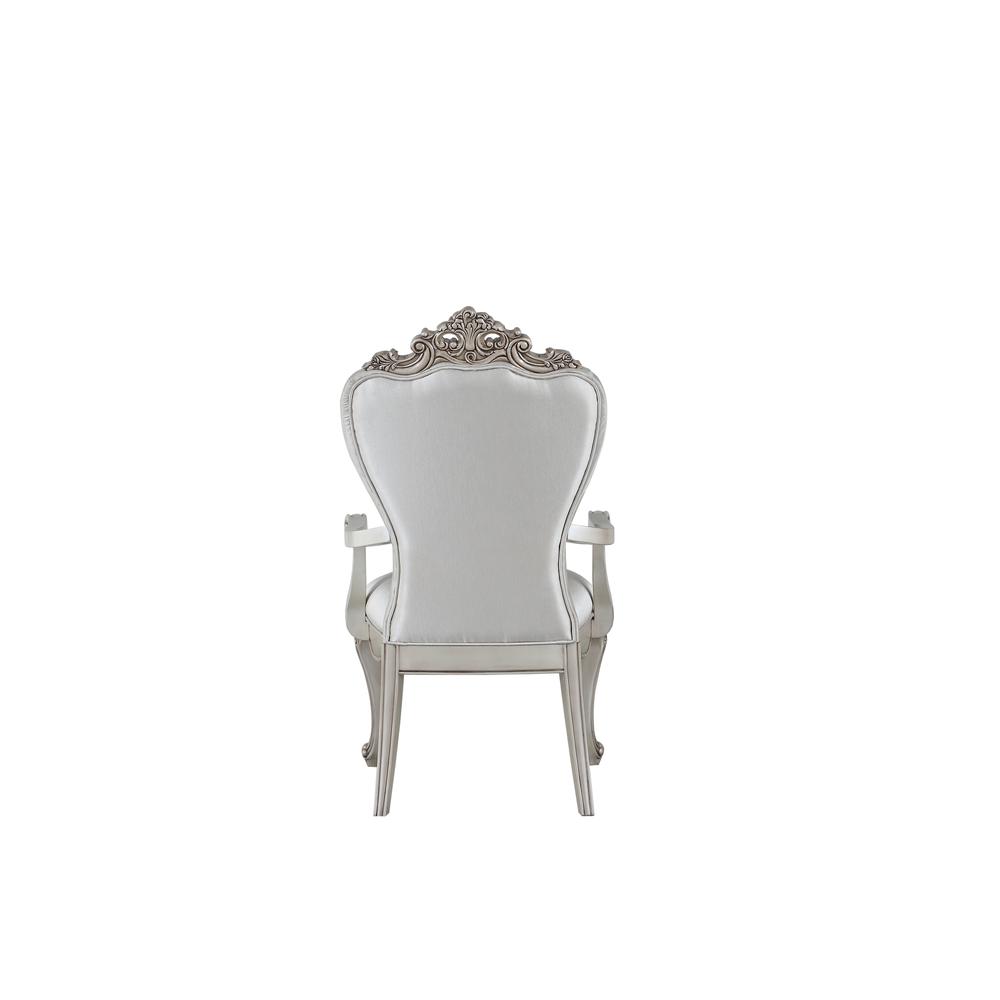 Gorsedd Dining Table w/Pedestal, Antique White (1Set/2Ctn). Picture 13