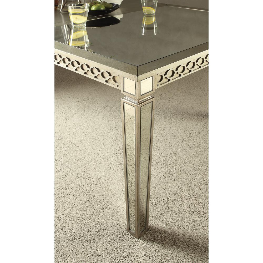Kacela Dining Table, Mirror & Champagne  (72155). Picture 3