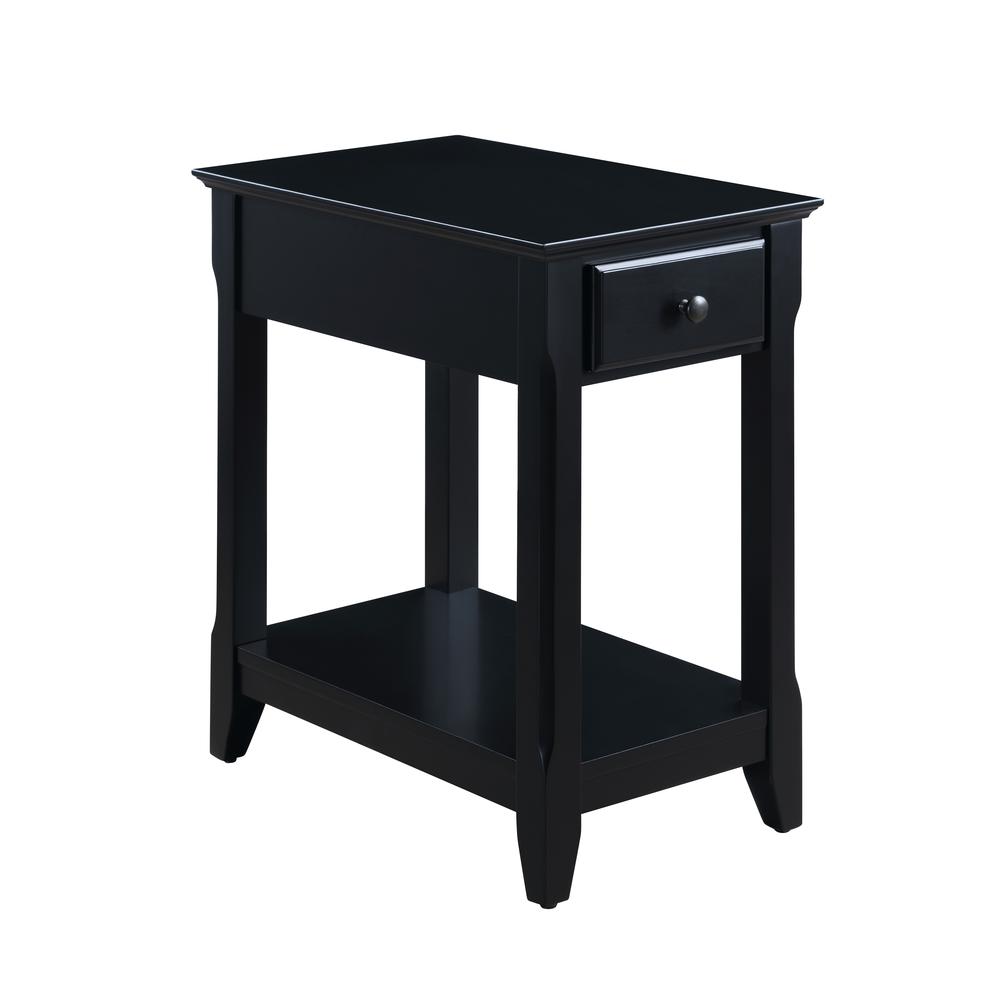 Accent Table, Black Finish 82740. Picture 1