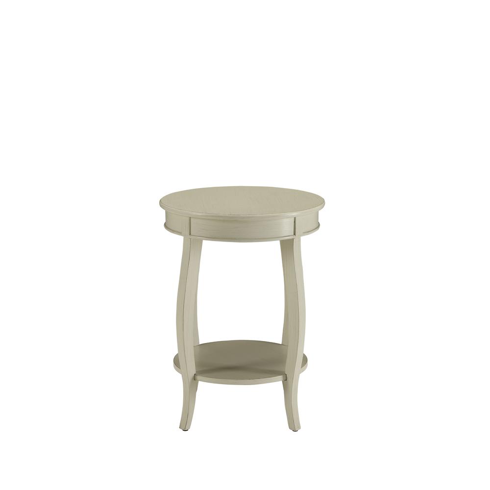 Aberta Side Table, Antique White. Picture 2