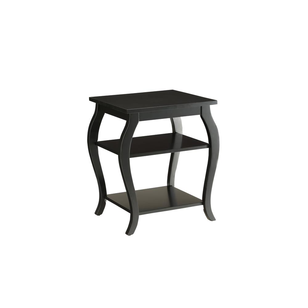 Becci End Table, Black. Picture 3