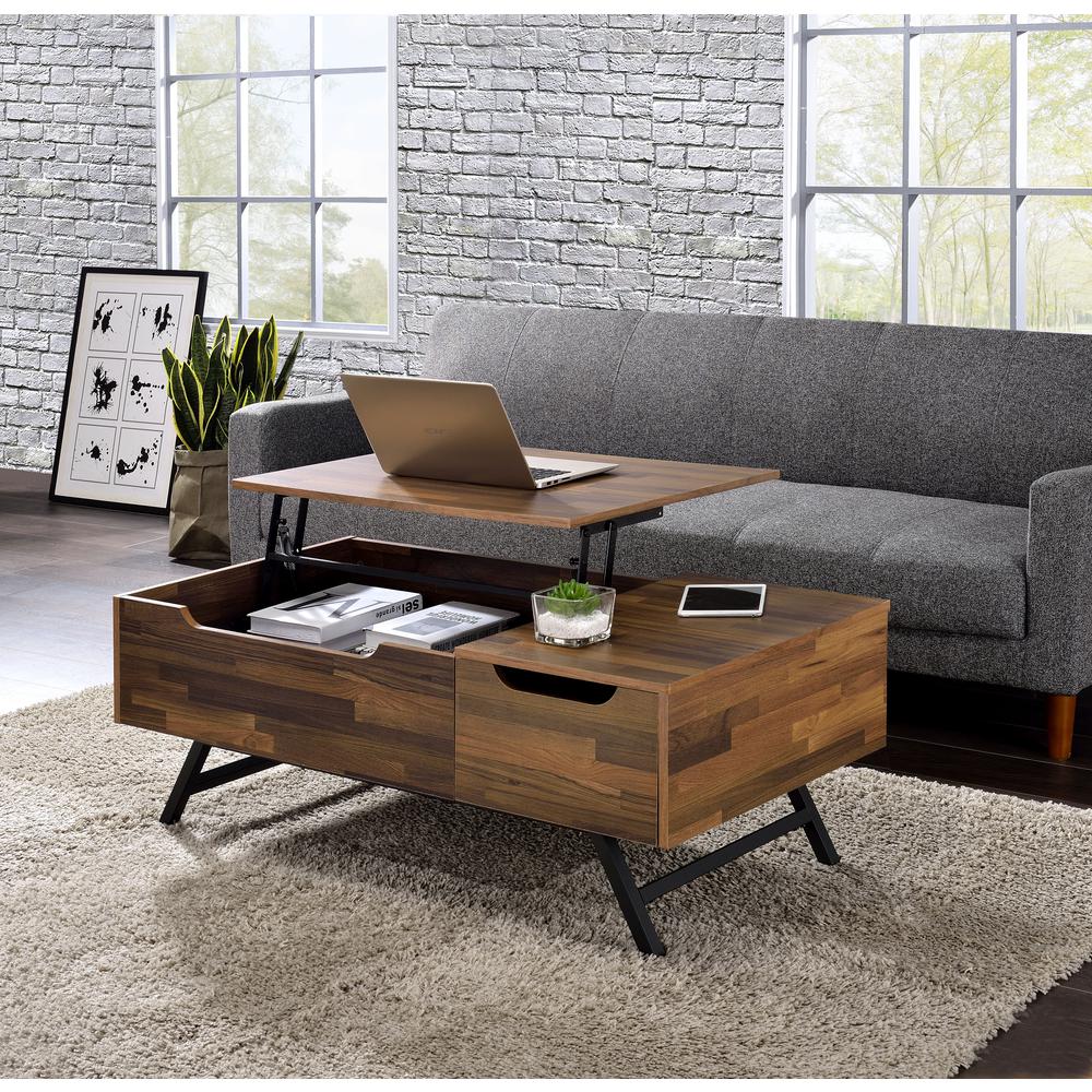 Coffee Table w/Lift Top, Walnut 83145. Picture 1