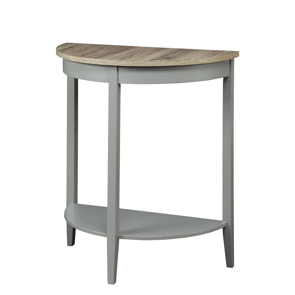 Justino Console Table, Gray Oak & Gray. Picture 1