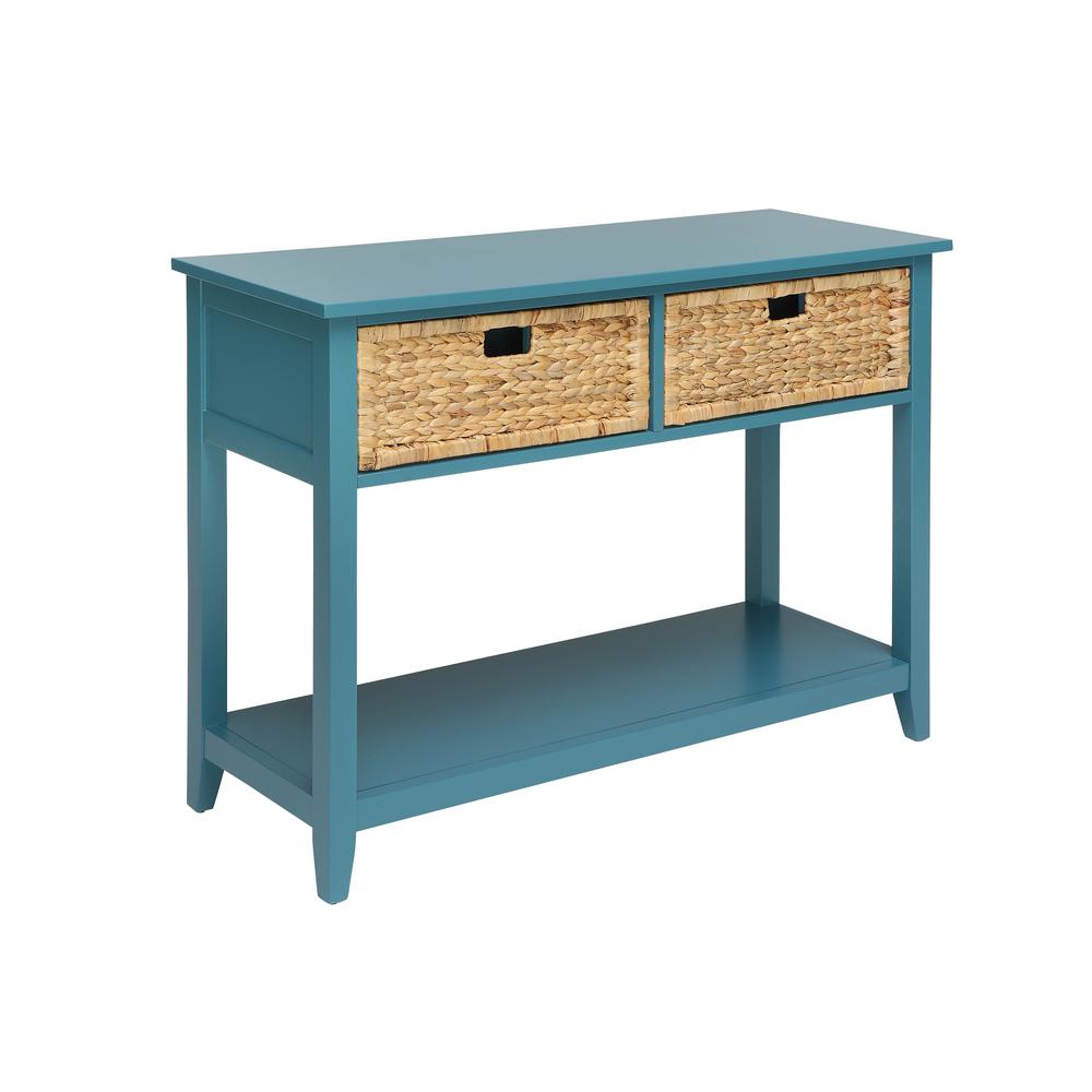 Flavius Console Table, Teal. Picture 5