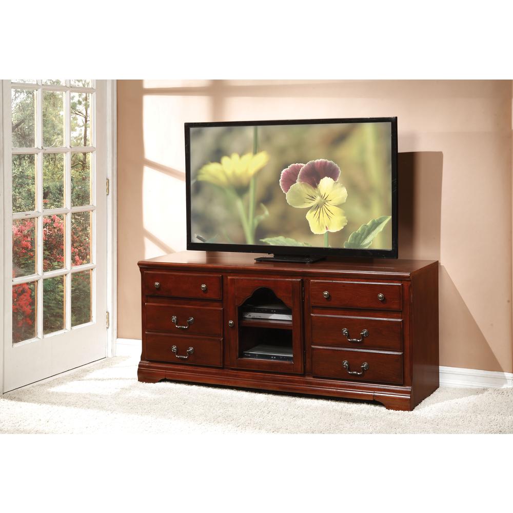 Hercules TV Stand, Cherry (91113). Picture 3