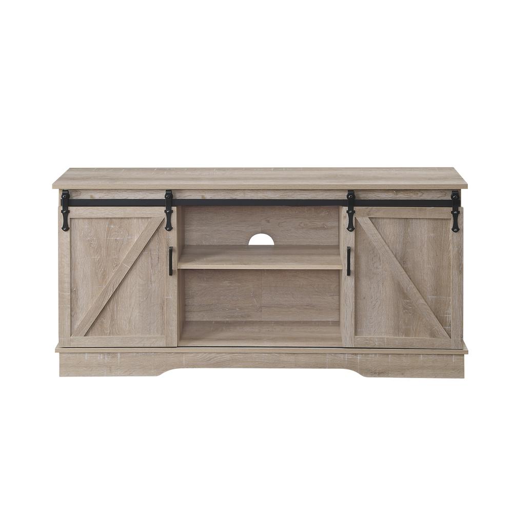 Bennet TV Stand, Oak Finish (91857). Picture 3