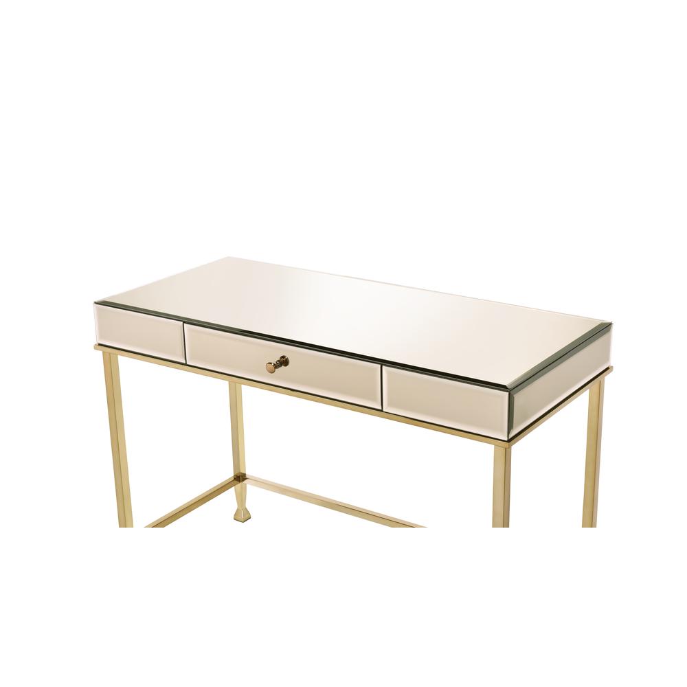 Writing Desk, Smoky Mirroed and Champagne Finish 92977. Picture 4