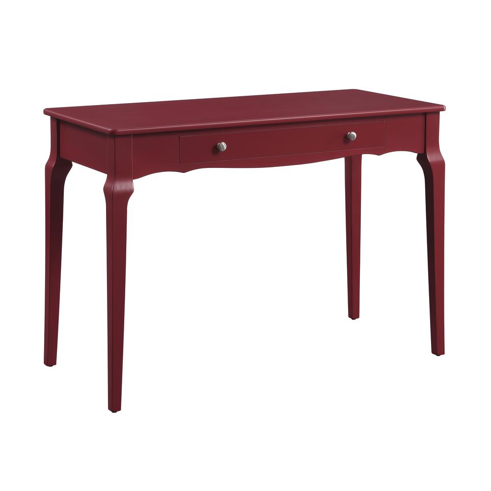 Writing Desk, Red Finish 93020. Picture 1
