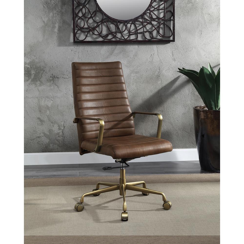 ACME Duralo Office Chair, Saturn Leather. Picture 1