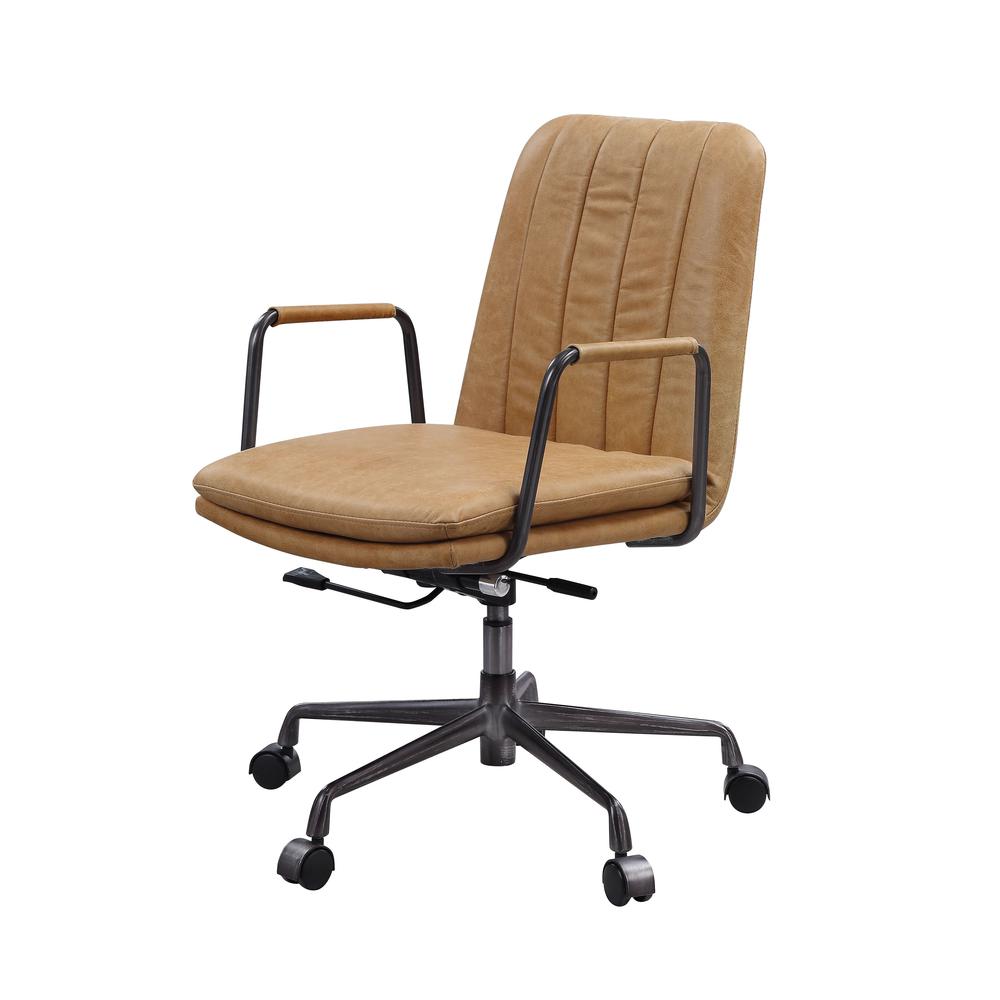 Eclarn Office Chair, Rum Top Grain Leather (93174). Picture 2