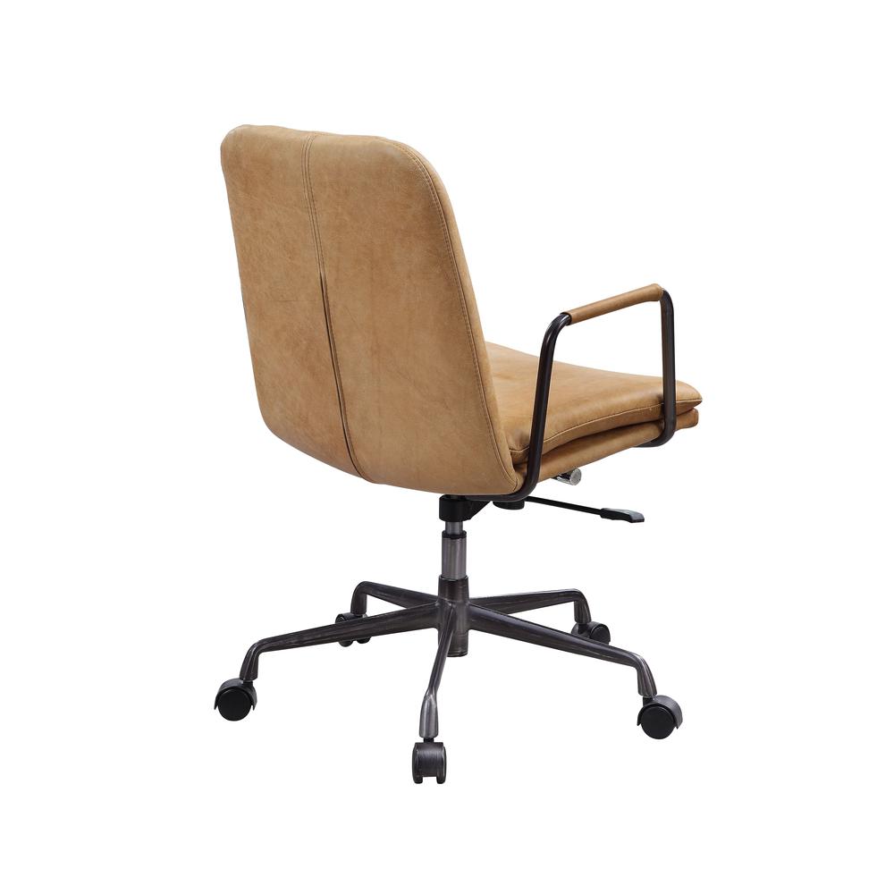 Eclarn Office Chair, Rum Top Grain Leather (93174). Picture 6