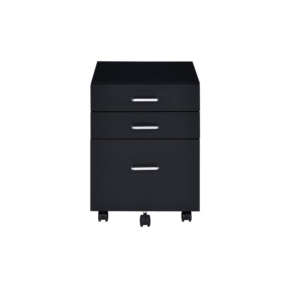Tennos Cabinet, Black & Chrome Finish (93199). Picture 9