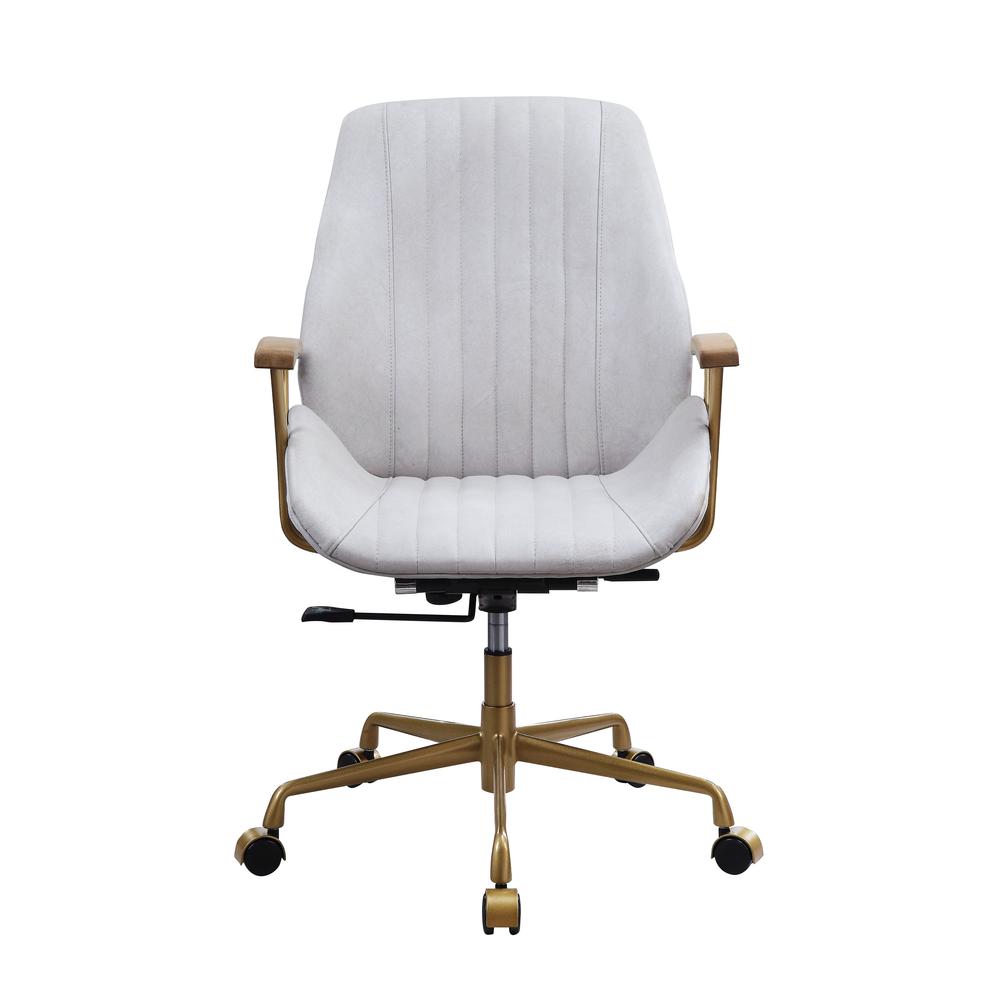 Argrio Office Chair, Vintage White Finish (93241). Picture 1