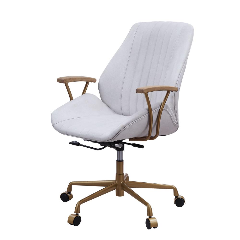Argrio Office Chair, Vintage White Finish (93241). Picture 2