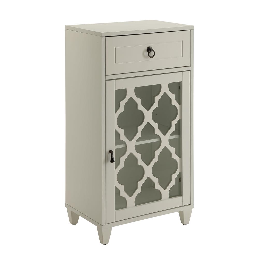Ceara Side Table, White. Picture 1