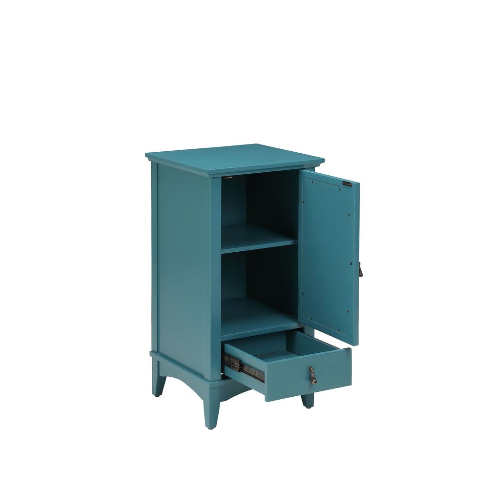 Ceara Side Table, Teal. Picture 2