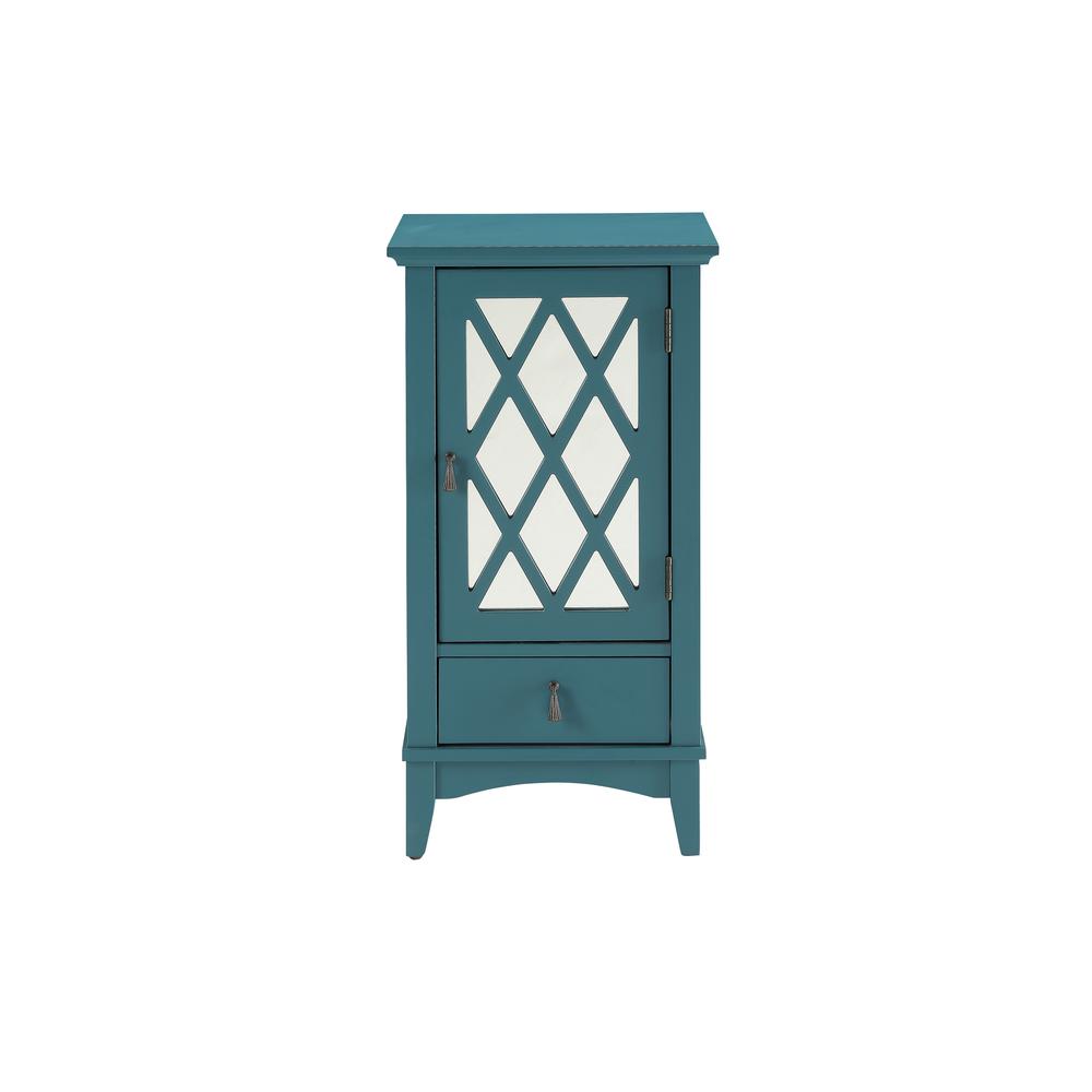 Ceara Side Table, Teal. Picture 3