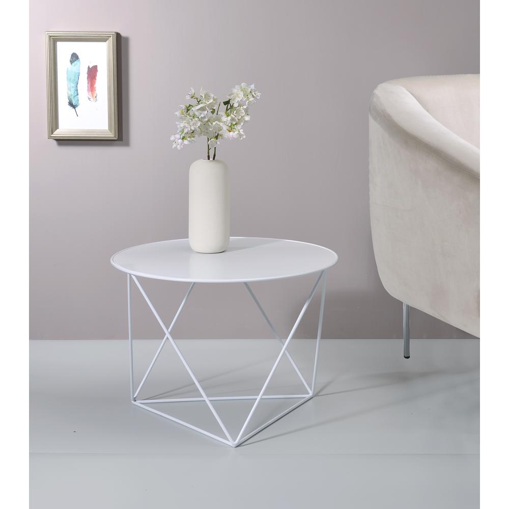 Accent Table, White Finish 97842. Picture 2