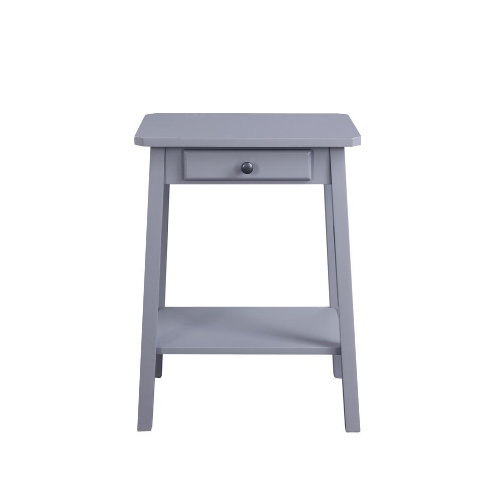 Accent Table, Gray Finish 97860. Picture 3