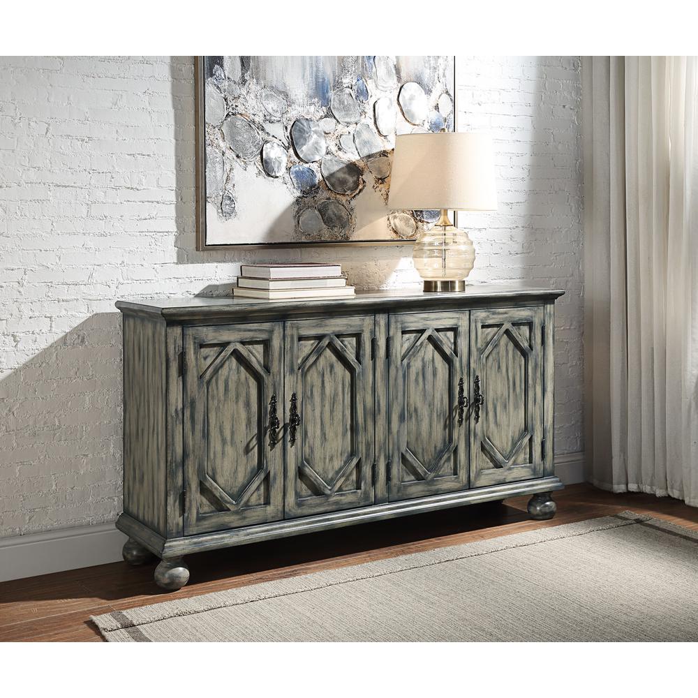 Pavan Console Table, Rustic Gray (AC00199). Picture 4